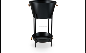 Best Selling Handmade Metal Beverage <b>Tub</b> Stand Tray Elegant Oval Drink Ambiance for Wine Beer Bar Measures Tool for Lifestyle - Product Image 4