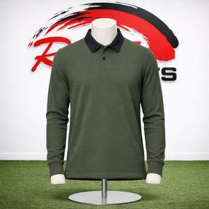 Chemise de golf à manches courtes pour homme, col à revers, en tissu extensible de haute qualité, sublimation, séchage rapide, été 2024 - Product Image 1