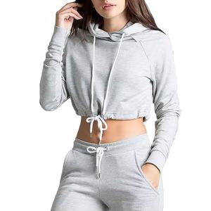 Sudadera Corta para Mujer con Logotipo Personalizado, Ligera, con el Mejor Diseño, Sudadera Corta Informal para Mujer 2026 - Product Image 5