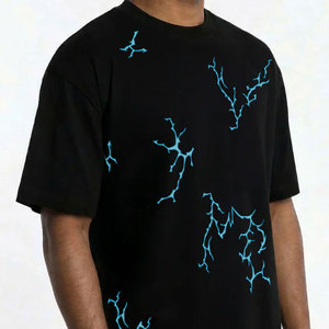 เสื้อยืดลำลองผู้ชาย โพลีเอสเตอร์/คอตตอน ทรงปกติ ยืดหยุ่นได้ คอกลม แขนครึ่ง ระบายอากาศได้ดี แห้งเร็ว LEDBURY - Product Image 4