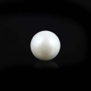 Certified Natural Baroque Pearl 9.9 Carat Loose White Pearl for Jewelry Making - Product Image 1