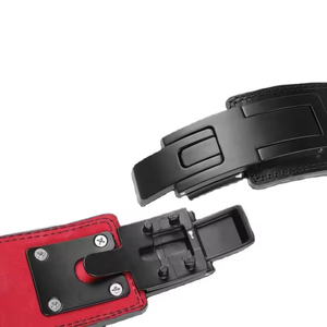 Cinturón de Levantamiento de Pesas de Doble Costura para Hombre y Mujer, de Cuero, para Gimnasio, Proveedor OEM - Product Image 6