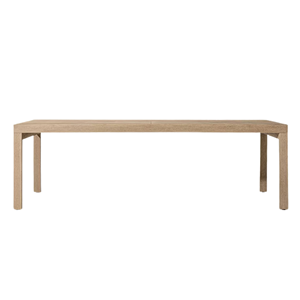 Modern <b>Extendable</b> Outdoor <b>Dining</b> <b>Table</b> Solid Teak <b>Wood</b> Rectangular Shape with Slatted Surface Eco-Friendly for Patio Garden - Product Image 1