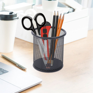 Multi-Purpose Metal <b>Desk</b> Organizer <b>Cup</b> - Product Image 3