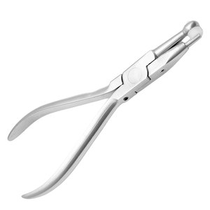 Pince manuelle orthodontique pour retirer les bandes adhésives avec grattoir à ciment réglable et tampon pour appareils dentaires, bandes molaires et pierres dentaires - Product Image 2