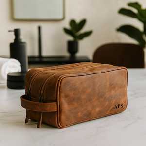 Handcrafted Genuine Leather Luggage <b>Tags</b> Luxury Suitcase Labels Privacy Cover Travel Bag <b>Name</b> <b>Tags</b> Solid TYG-0159 - Product Image 6