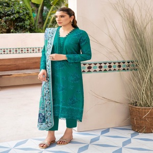 ANDAAZ Diseñador paquistaní Salwar Kameez Ramsha Vol Conjunto de Kurta indio para mujer Trajes y vestidos paquistaníes de moda - Product Image 5