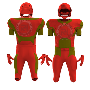 Uniforme de Fútbol Americano Deportivo, Tela de Poliéster, Diseño Transpirable y Flexible, Ideal para Entrenamientos y Partidos - Product Image 3