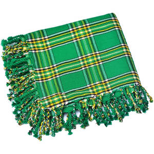 2026 Chal de Tartán Escocés de Lana Premium, Hecho a Medida, con Diseño de Herencia Irlandesa de las Tierras Altas y Motivo de Clan, Venta al por Mayor - Product Image 1