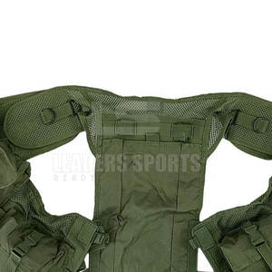 Gilet de paintball d'extérieur durable, protecteur, réglable, équipement de sécurité tactique pour l'entraînement, nylon/polyester, coutures soudées - Product Image 3