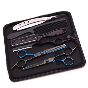 Kit de Peluquería IMANS ENTERPRISES, Tijeras de Entresacar de 6.7 Pulgadas, Acero Inoxidable, Color Personalizado, Herramientas Profesionales de Salón para Peluqueros - Product Image 4