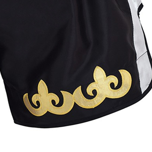 Pantalones Cortos de Boxeo de Primera Calidad con Logotipo Personalizado, Pantalones Cortos de Muay Thai MMA, Transpirables, para Entrenamiento de Artes Marciales, para Hombres y Mujeres - Product Image 2
