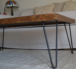 Modern Style Center Table with Metal Legs for Bedroom Living Room Home Office School Hotel Outdoor Use - Product Image 5