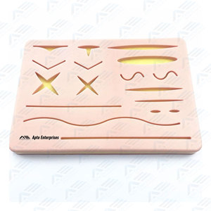 Kit de Instrumentos Quirúrgicos, Kit de Sutura con Instrumentos Médicos, Almohadilla de Silicona Grande, Práctica de Sutura para Entrenamiento Médico - Product Image 5