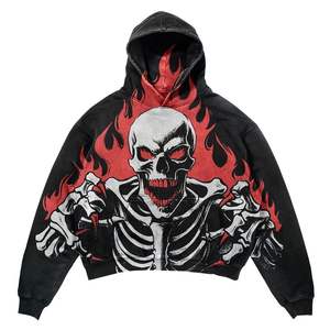 Sudadera con Capucha de Invierno Informal, Sólida, de Alta Calidad, con Bordado Personalizado e Impresión Digital, Transpirable, de Secado Rápido, 100% Algodón, Forro Polar Térmico para Hombre - Product Image 1