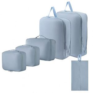 Promotion 6Pcs Unisex Waterproof Compression Bags Luggage Organizer Pouch for Clothes Toiletries Travel Set - Product Image 2