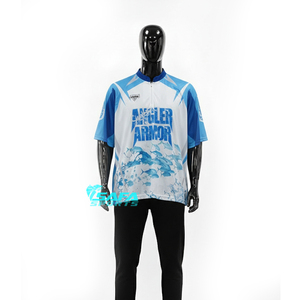 Sweat à capuche de pêche professionnel UPF50+ anti-UV séchage rapide, chemise de pêche sublimée, logo personnalisé, polyester, OEM, vente en gros, usine - Product Image 2