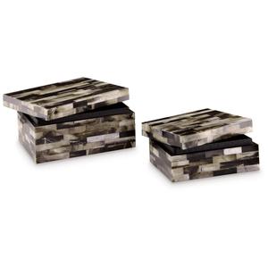 Handcrafted Resin Mosaic Jewelry <b>Box</b>-Modern Luxury Living Room Storage - Product Image 5