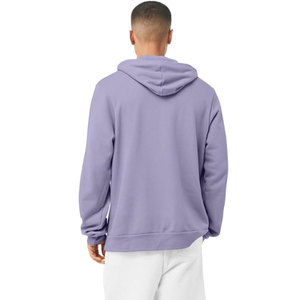 Sweat-shirts à capuche unisexes Bella Canvas 3719 en molleton éponge respirant 100 % coton de qualité supérieure, couleur verte, vente en gros - Product Image 4