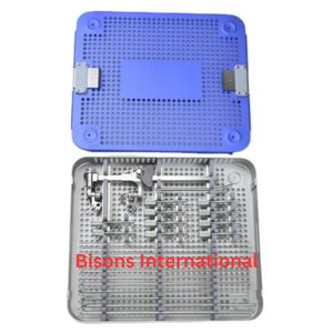 Kit de réduction de fracture distale du fémur de classe I certifié CE de haute qualité BISONS pour l'ostéosynthèse par plaque à intervention minimale - Product Image 1