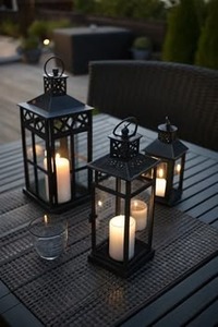 Faroles Cuadrados de Metal Dorado, Decoración Ecológica para Interiores, Bodas y Ramadán, con Arreglos Florales - Product Image 2