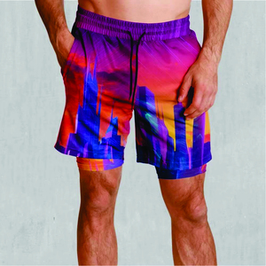 High Quality Breathable Sublimated Running Shorts Men’s <b>Athletic</b> Performance Wear Fade Resistant Printed Shorts 2026 - Product Image 4