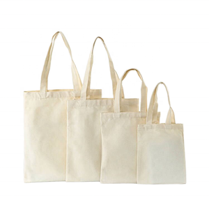 Custom Logo Printed Cotton Canvas Tote Bag Promotional Blank Shopping Student Handbag Heat Transfer Printing Cartoon Pattern