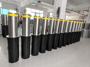 Barrera de Mitigación de Vehículos <span class=keywords><strong>Hostiles</strong></span> de Seguridad Vial al por mayor Bolardo de Estacionamiento Bolardo Retráctil Semiautomático Eléctrico - Product Image 4
