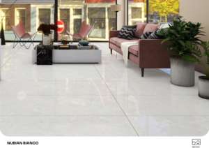 Carreaux de porcelaine brillants 600x1200mm résistants aux acides pour sols et murs, pour la décoration intérieure moderne et l'utilisation hospitalière - Product Image 6