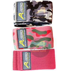 Bandes de Résistance Élastiques Personnalisées en Tissu Polyester pour Yoga et Fitness, Idéales pour l'Entraînement des Fessiers et des Squats pour Femmes – Pratiques et Efficaces - Product Image 5