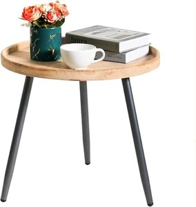 Mesa Consola Moderna para Entrada en Madera Sólida - Product Image 3