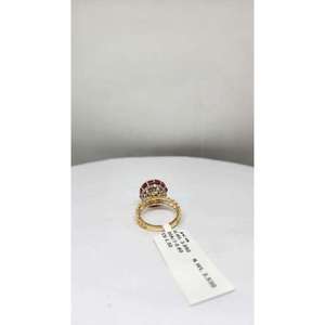 Latest 14K Solid Gold Natural Rhodium Plated <b>Net</b> 3.53g Luxury IGI Filled Small Diamond Ring Women SI H 0.8ct Fancy <b>Light</b> 1.5ct - Product Image 2