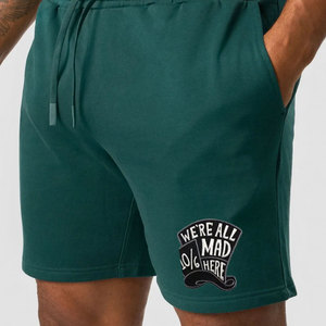 Shorts Bermuda en Coton Bleu Marine pour Homme, Boutons, Taille Mi-Haute, Motif Écossais Vintage, Respirant, Non Tissé, Décontracté, Econex Sports - Product Image 4
