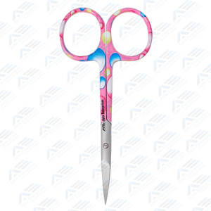 Tijeras profesionales para uñas de dedos y dedos de los pies, flecha curva, tijeras de acero para manicura y cutícula, lavables y autoclavables - Product Image 4