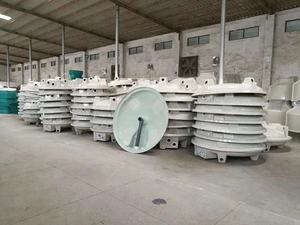 Torre de enfriamiento de contraflujo de fibra de vidrio industrial Precio para torre de enfriamiento redonda FRP Calentamiento por inducción/horno de acero de fusión - Product Image 5