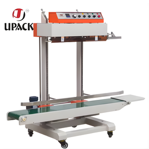 FRL200A Heavy Duty 25 KG Vertical Continuous Band <b>Sealer</b> Plastic, Food & Rice Bag and <b>Heat</b> Sealing Machine Wheat flour pulses - Product Image 5
