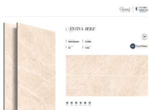 Carreaux de porcelaine brillants effet pierre design, grand format 800x1600, 1200x1800, 750x1500 mm, pour intérieur de luxe - Product Image 3