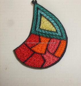 Best Custom White <b>Brooch</b> hand embroidered rhinestone <b>brooches</b> Bullion Wire Beaded hand made <b>brooches</b> fashion pin - Product Image 2