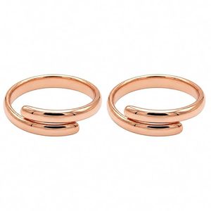 Elegant Smooth Copper Open Bangle Simple Polished Copper Kada <b>Bracelet</b> – Adjustable Unisex Wrist Jewelry - Product Image 3
