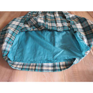 Jupe écossaise plissée en tartan 100 % laine pour femme, faite à la main, style écolière écossaise, vente en gros - Product Image 4