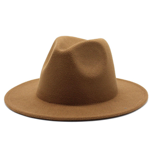 Sombrero Fedora, Accesorio de Moda Premium y Elegante, Fabricante de Marca Privada, Sombrero de Fieltro de Ala Ancha, OEM ODM, Ajustable para Exteriores - Product Image 3