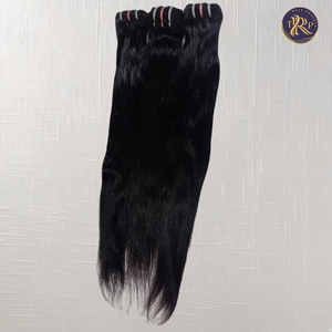 100% Natural Remy indio a granel extensión de cabello humano sin procesar estilo ondulado - Product Image 2