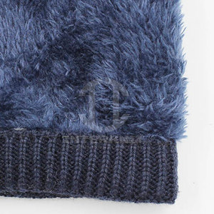 Gorro Clásico Grueso de Alta Calidad, Ajustable, Diseño de Punto Acogedor para Hombres, Otoño/Invierno, Deportes al Aire Libre y Uso Diario - Product Image 5