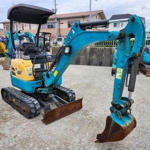 Miniexcavadora diésel para granja, modelo 2017, 95% nueva, 1.7 toneladas, excavadora Kubota usada, excavadoras usadas de Japón, excavadora de segunda mano. - Product Image 1