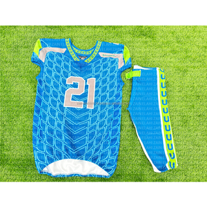 Uniformes de football américain personnalisés de qualité supérieure vêtements de football américain entièrement imprimés par sublimation - Product Image 2
