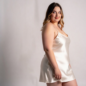 Vestido de Noche Corto de Satén para Mujer, Estilo Holgado y con Hombros Descubiertos, para Primavera - Product Image 4