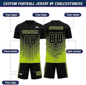 Sports Wear Soccer Jersey Kit Sublimation Uniforms For Adults 100% Polyester Made Fabric Soccer Uniform Jersey Set - Product Image 4