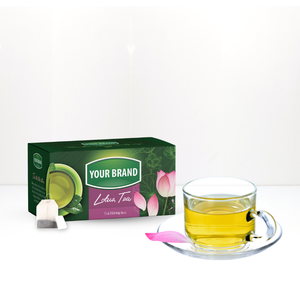 ถุงชาสีแดงแบบพรีเมี่ยมธรรมชาติถุงชาดอกไม้หลายรสถุงชาทรงกลมสีแดงอบอุ่น - Product Image 5