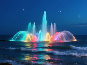 Fontaines musicales personnalisées Artwatershow, fontaines d'eau dansantes - Product Image 3