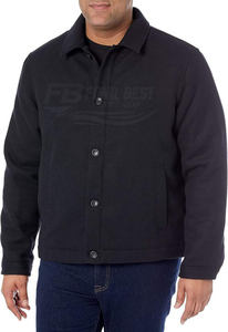 Chaqueta Casual de Invierno para Hombre, Estilo Universitario, Forro Polar, Impermeable, Cortavientos, Cierre de Cremallera, Secado Rápido, Servicio OEM, Chaqueta Juvenil para Exteriores - Product Image 2